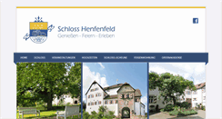 Desktop Screenshot of pfinzingschloss.de